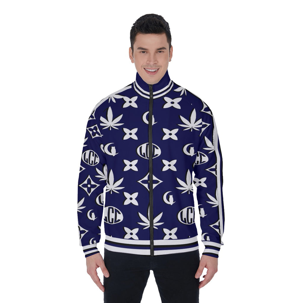 LCC WEEDY NAVY Men's Stand Collar Jacket