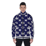 LCC WEEDY NAVY Men's Stand Collar Jacket