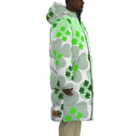 LUCKY LEAF Unisex Long Down Jacket
