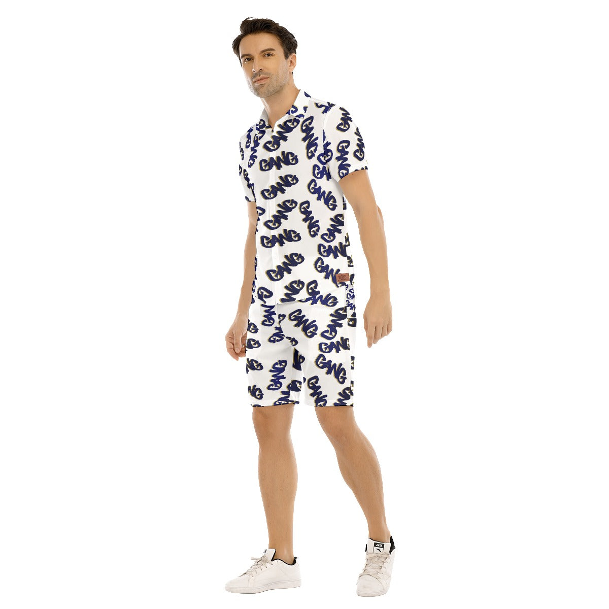 GANG X3 OFFICIEL Men's Short Sleeve Shirt Set