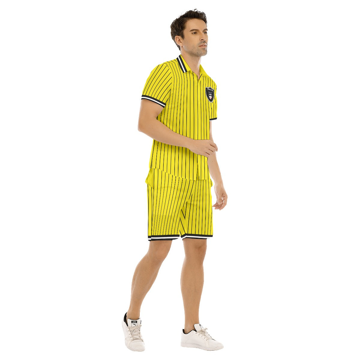 EAZY-E RUTHLESS YLW Men's Short Sleeve Shirt Sets