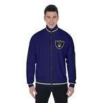 EAZY-E RUTHLESS NAVY Men's Stand Collar Jacket