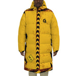 BEWARE THE OWL Unisex Long Down Jacket