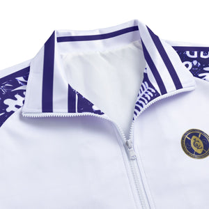 ADINKRA MXBLUE 1 Unisex Stand Collar Jacket