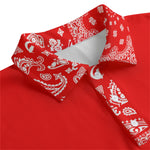 BANDANA MIX Bs'UP1 Unisex Lapel Collar Sweater