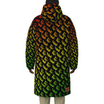 NEW RICH RASTABLC Unisex Long Down Jacket