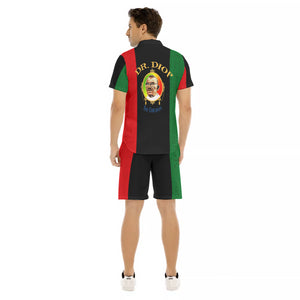 DR DIOP RBG Men's Short Sleeve Shirt Sets
