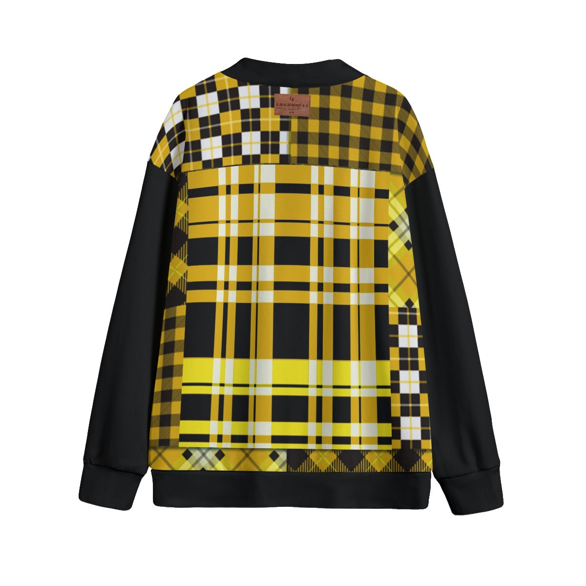 FLEXIN FLANNEL YLW Unisex Cardigan With Button Closure