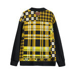 FLEXIN FLANNEL YLW Unisex Cardigan With Button Closure