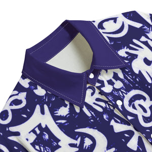 ADINKRA MXBLUE Men's Shirt With Pocket