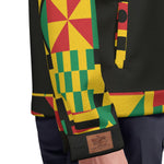 KENTE BUTAN Unisex Lapel Jacket