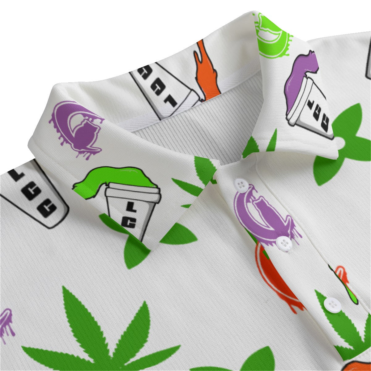 LCC LEAN Unisex Lapel Collar Sweater