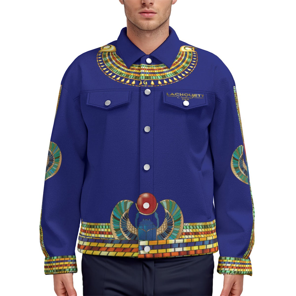MEDJAY BLEU Unisex Lapel Jacket