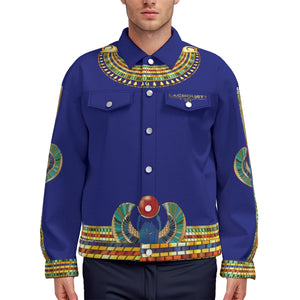MEDJAY BLEU Unisex Lapel Jacket
