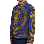 LCC RICH BLUE Unisex Lapel Jacket