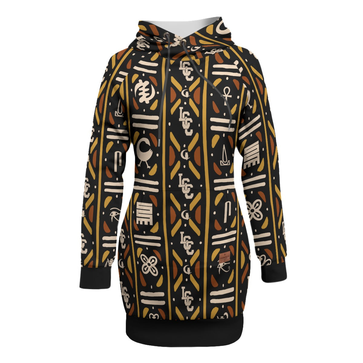 BOGOLAN KMT Women's Pullover Hoodie With Raglan Sleeve