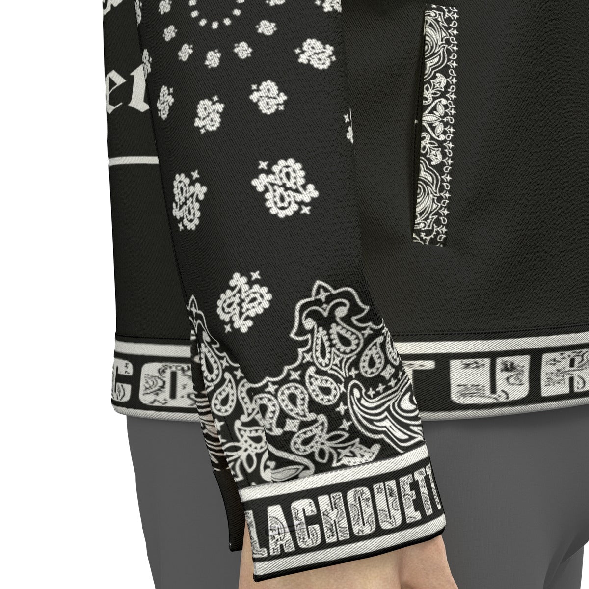 BANDANA V.I.P BLC Unisex Lapel Jacket