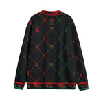 A.U.S RBG DELUXE BLC Unisex Cardigan With Button Closure