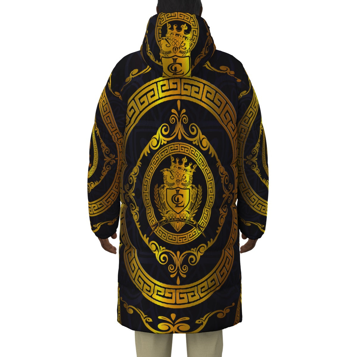 LCC RICH BLC Unisex Long Down Jacket
