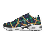 PLAID IN GOLD Women's Air Cushion Shoes
