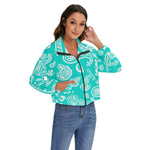 BANDANA PAISLEY TRQSE Women's Zip Jacket