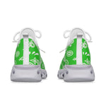 BANDANA PAISLEY GREEN Women's Sports Shoes