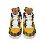 DUSTY PLAID YLW Air Chouett Shoes