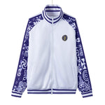 ADINKRA MXBLUE 1 Unisex Stand Collar Jacket