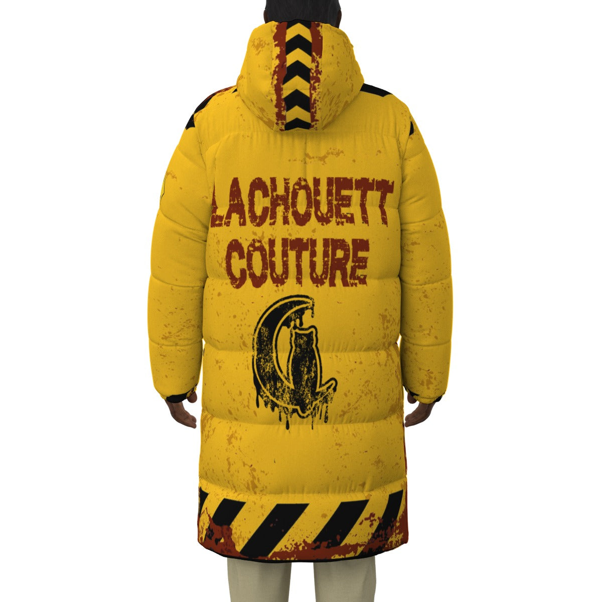 BEWARE THE OWL Unisex Long Down Jacket
