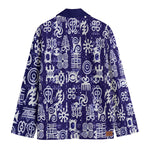 ADINKRA MXBLUE Men's Casual Blazer