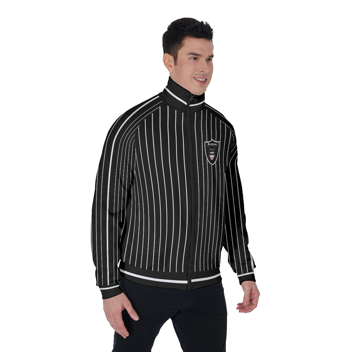 EAZY-E RUTHLESS BLC Men's Stand Collar Jacket