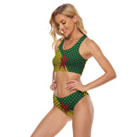 LCC YANAZER Women's Bandage One-piece Swimsuit