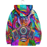 Coloring Chouett Windbreaker With Zipper Closure And Snap Button