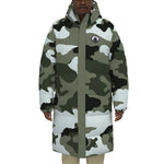 CAMOUFLAGE BLC Unisex Long Down Jacket