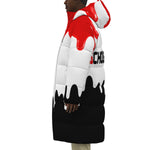 DRIPPIN BLOOD Unisex Long Down Jacket