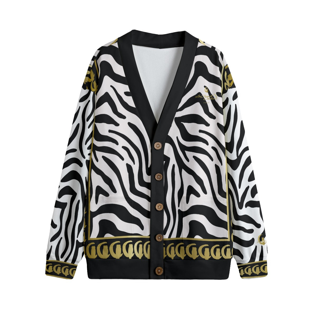 PRIVILEGE LCC Unisex V-neck Cardigan With Button Closure