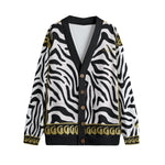 PRIVILEGE LCC Unisex V-neck Cardigan With Button Closure