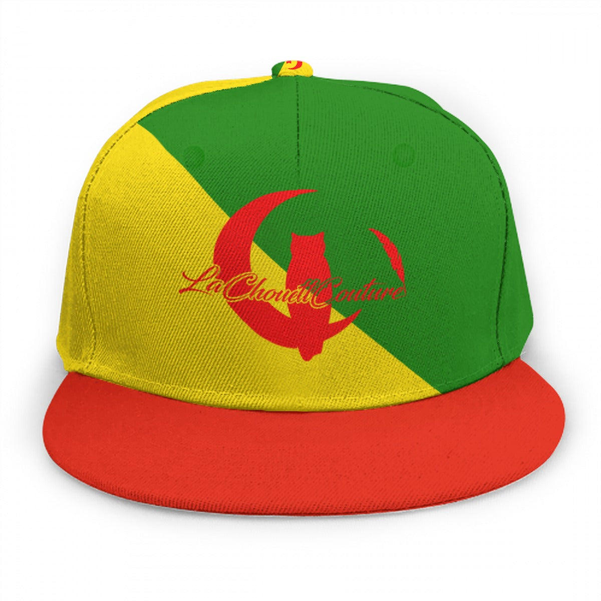 Baseball Cap With Flat Brim