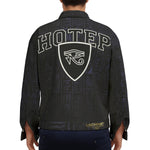 HOTEP EYES Unisex Lapel Jacket  Cotton