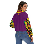 KENTE BUTAN PRPLE Women's Zip Jacket