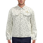 LCC WHT Unisex Lapel Jacket  Cotton