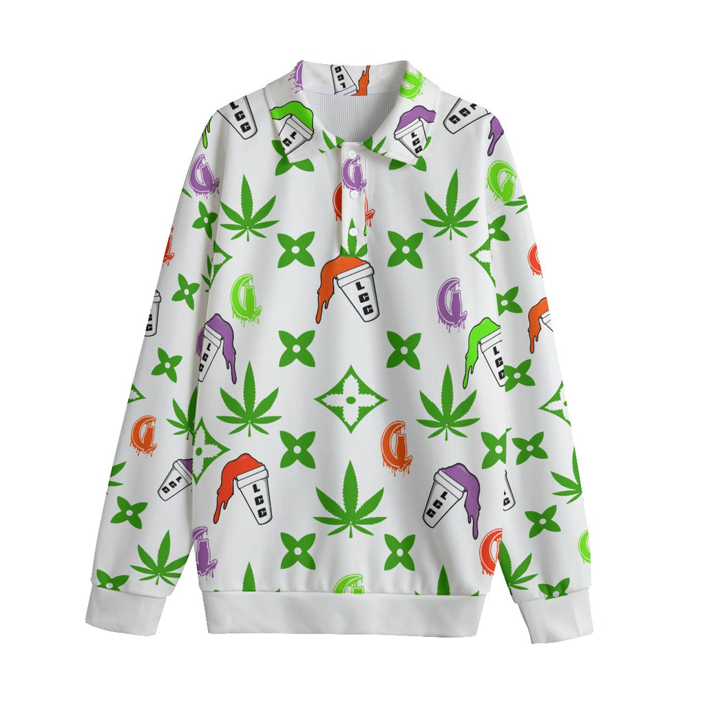 LCC LEAN Unisex Lapel Collar Sweater