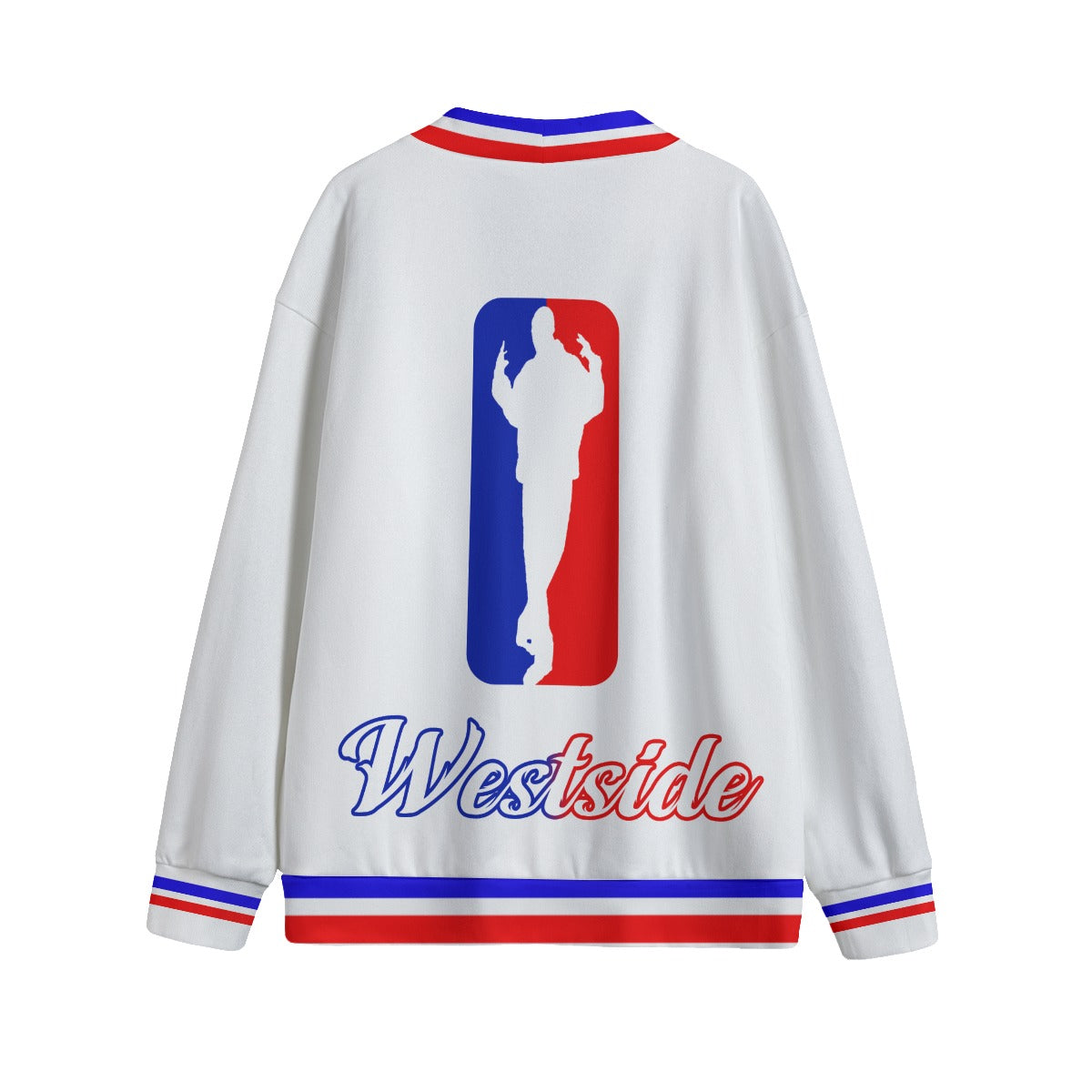 WESTSIDE Unisex V-neck Cardigan With Button Closure