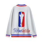 WESTSIDE Unisex V-neck Cardigan With Button Closure