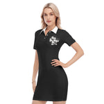 GET YA WALK ON BLCC Women's Polo Collar Dress