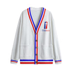 WESTSIDE Unisex V-neck Cardigan With Button Closure