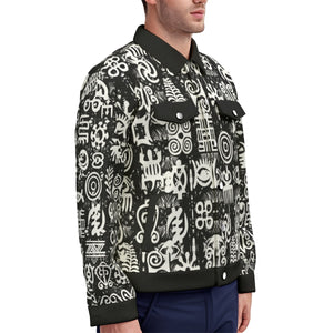 ADINKRA MXBLC Unisex Lapel Jacket