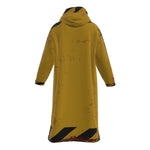 BEWARE Long Fleece Zip Up Windbreaker