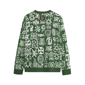 ADINKRA MXGRN Unisex O-neck Sweatshirt Cotton