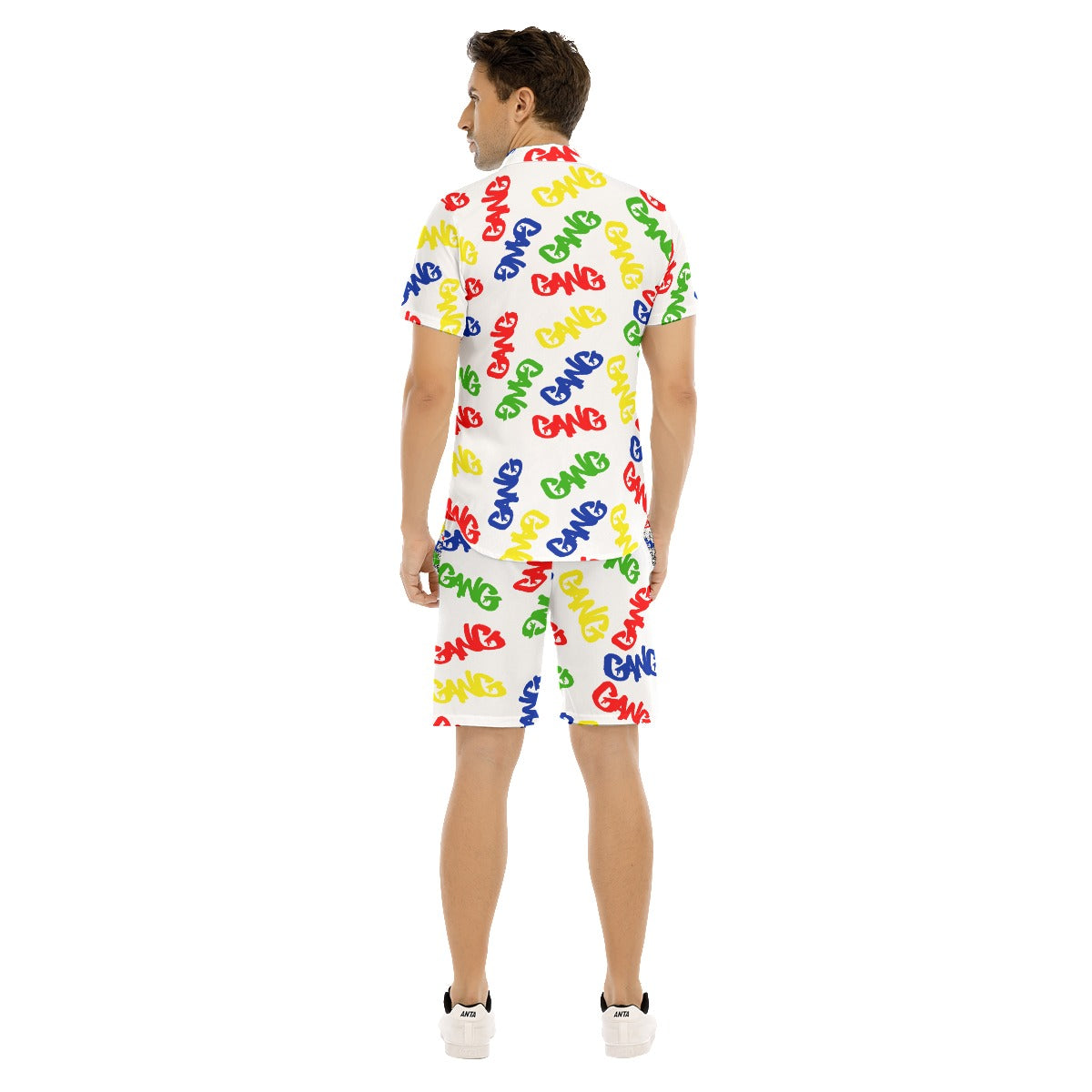 GANG X3 COLORING Men's Short Sleeve Shirt Set